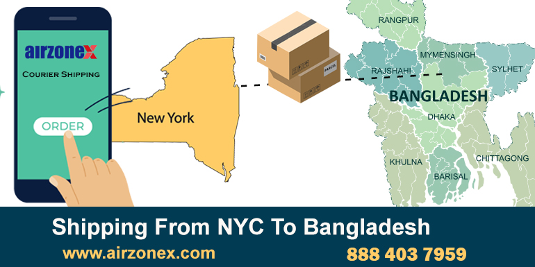 Air cargo shipping from New york to Bangladesh