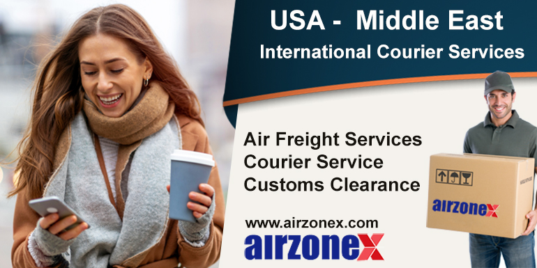 Courier from USA to Middle East